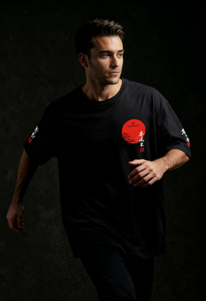 Samurai 01 c2d0001 - Mens Oversized tshirt with samurai themed print