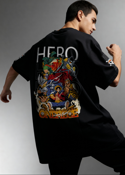 onepeace 01 c2d0005 Mens Oversized tshirt with anime themed print
