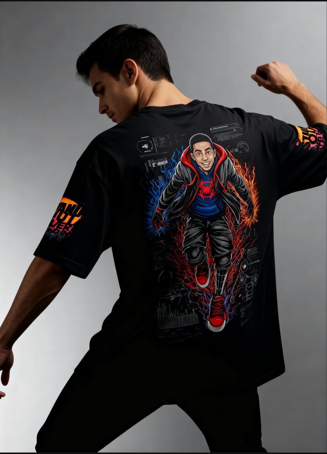 RUNNER Edition 01 c2d0010 mens oversized shirt