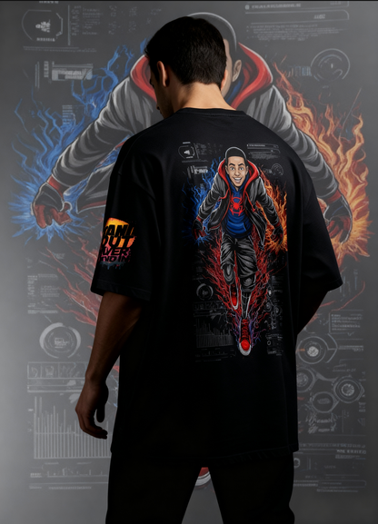 RUNNER Edition 01 c2d0010 mens oversized shirt