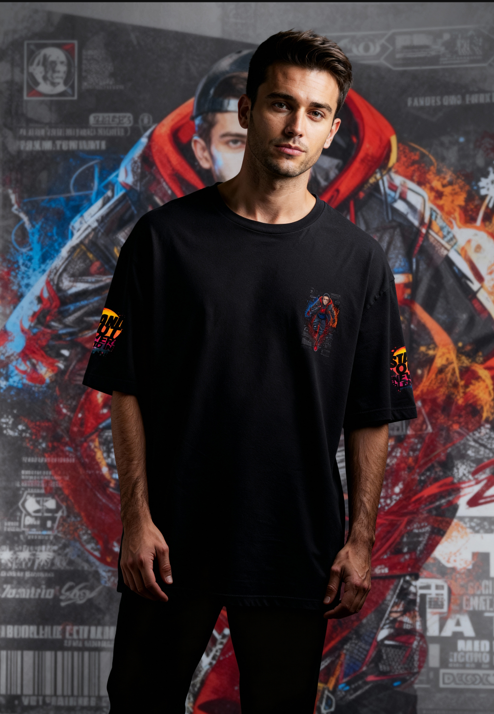 RUNNER Edition 01 c2d0010 mens oversized shirt