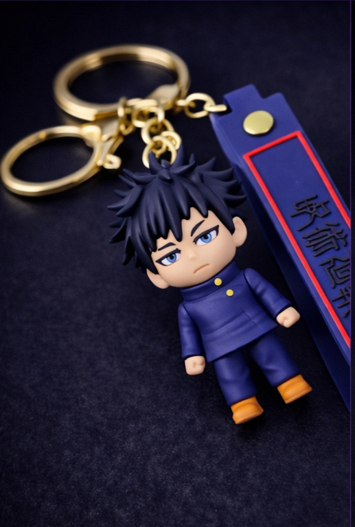 Jujutsu Kaisen.Anime Character Rubber Keychain – Premium Collectible